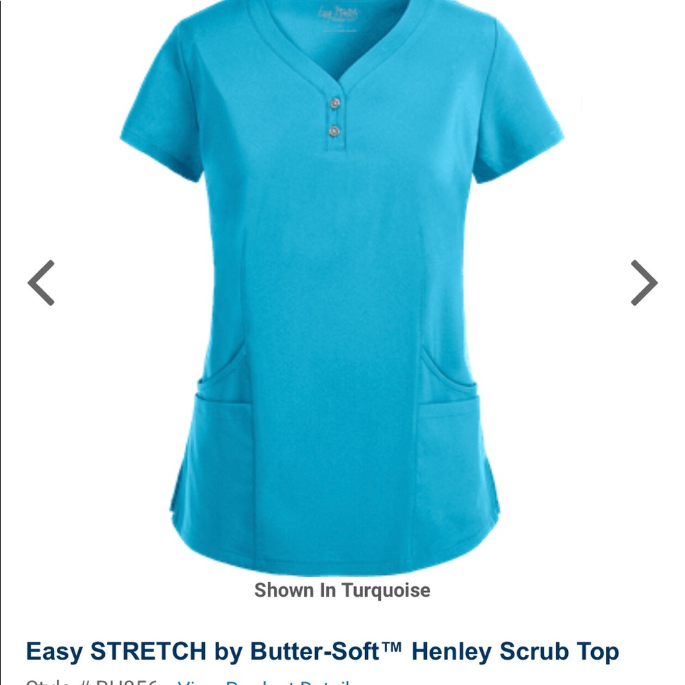 Women’s scrub set in turquoise